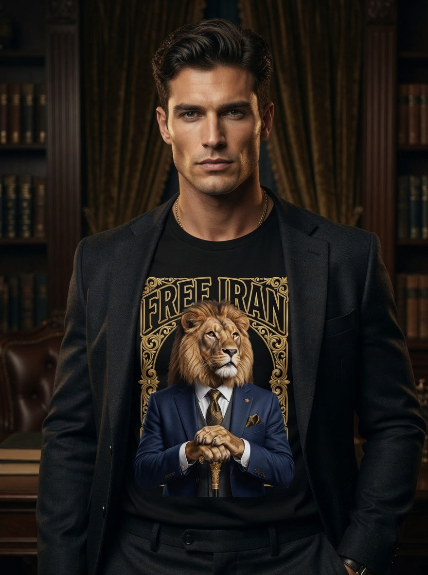 High-Society Resistance Lion King | Free Iran