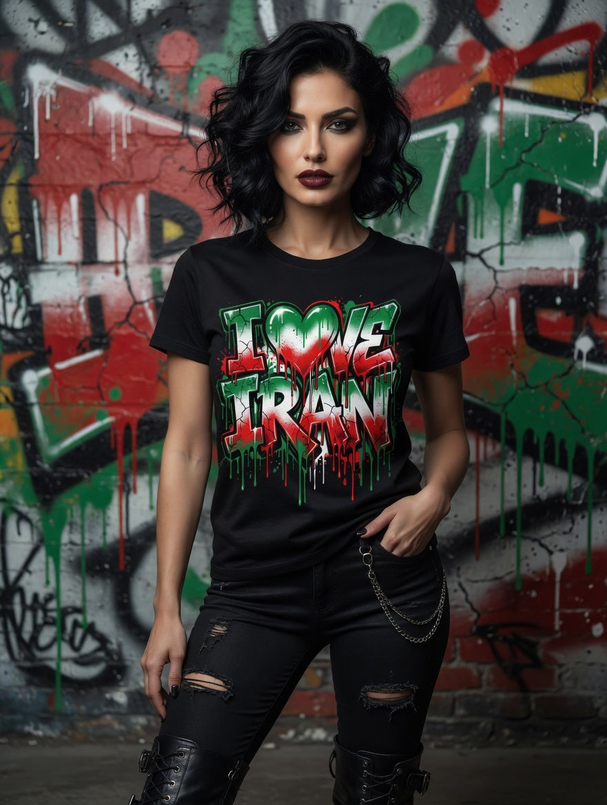 Streetwear Graffiti Style | Iranian Colors Edition