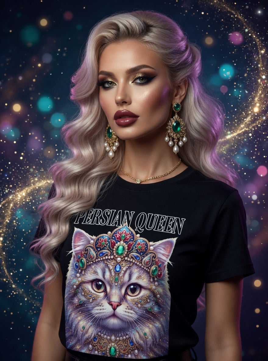 The Jeweled Persian Cat Icon | Persian Queen